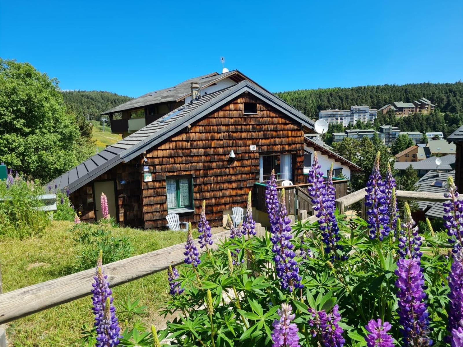 Chalet Les Lupins Bleus Au Pied Des Pistes Font-Romeu Pyrenees 2000 Bolquere Exterior photo